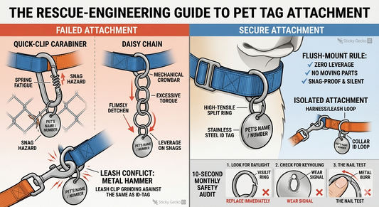 How Should My Pet’s Tag Be Attached? (The Rescue-Engineering Guide)